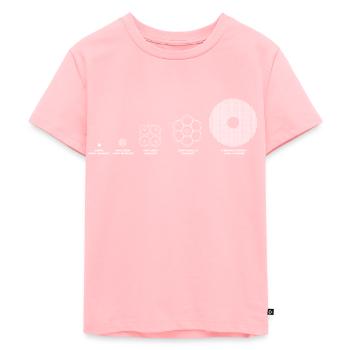 Télescopes & Télescopes spatiaux - T-shirt Premium bio Enfant - rose - Devant - AI Model Kid Female (0cm)