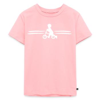 Roues Enfants Vêtements - T-shirt Premium bio Enfant - rose - Devant - AI Model Kid Female (0cm)