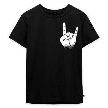 Heavy Metal caractères symbole rock rock rocker - T-shirt Premium bio Enfant - noir - Devant - Mikhail (115cm)