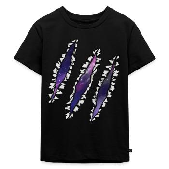 Scratch Galaxy Spatial - T-shirt Premium bio Enfant - noir - Devant - Mikhail (115cm)