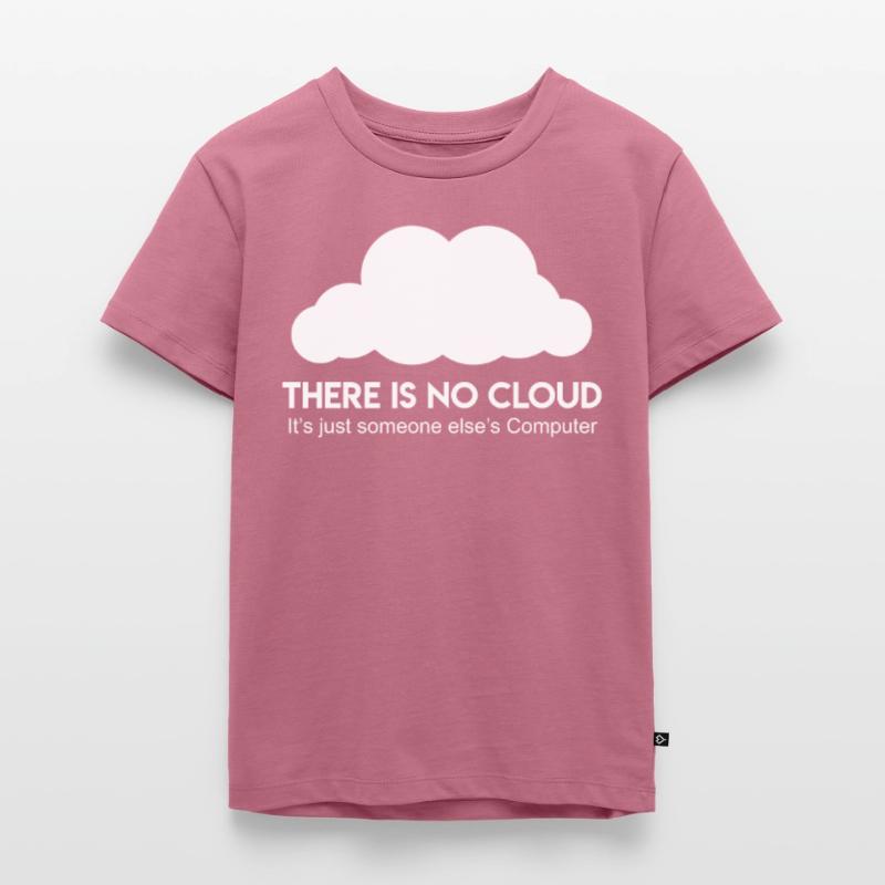 Server Cloud Saying Computer Scientist Coder Kids Premium Organic T-Shirt