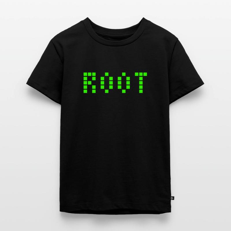 Root - Linux Design - Administrator Kids Premium Organic T-Shirt