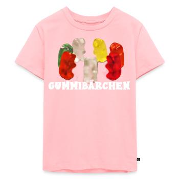 Gummibärchen - Kinder Premium Bio T-Shirt - Rosa - Vorne - AI Model Kid Female (0cm)