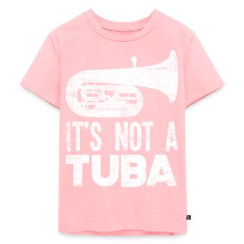 Euphonium Musikinstrument - Kinder Premium Bio T-Shirt - Rosa - Vorne - AI Model Kid Female (0cm)