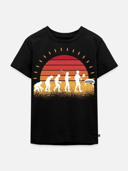 Pizza Bäcker - Kinder Premium Bio T-Shirt - Schwarz