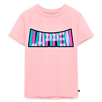 Lappen Repeat Festival EDM Musik - Kinder Premium Bio T-Shirt - Rosa - Vorne - AI Model Kid Female (0cm)