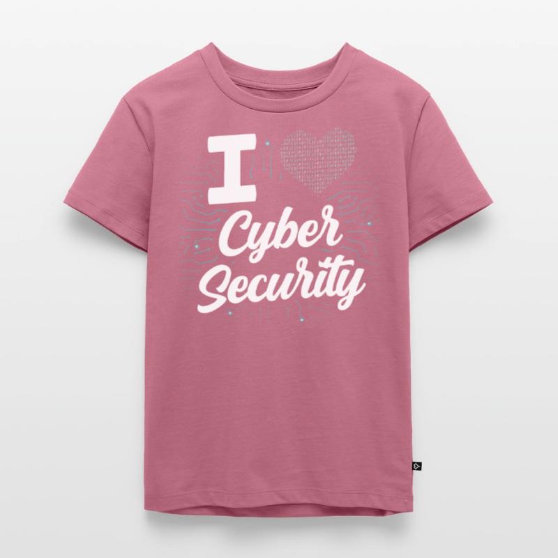 J’adore Cybersecurity Hack IT Security Hacker T-shirt Premium bio Enfant