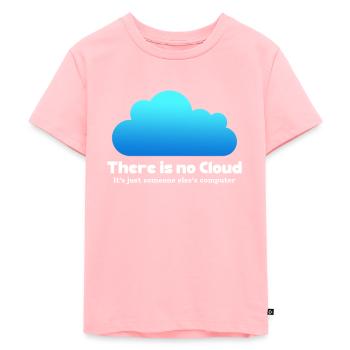 Computer - Kids Premium Organic T-Shirt - rose - Front - AI Model Kid Female (0cm)