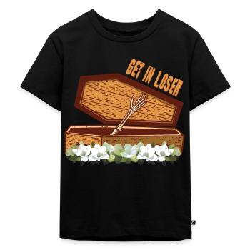 Get In Loose Coffin Halloween - T-shirt Premium bio Enfant - noir - Devant - Mikhail (115cm)