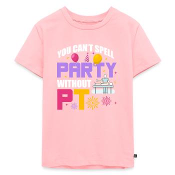 Physiotherapist - Kids Premium Organic T-Shirt - rose - Front - AI Model Kid Female (0cm)