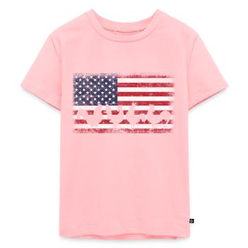 Chicken - Kids Premium Organic T-Shirt - rose - Front - AI Model Kid Female (0cm)