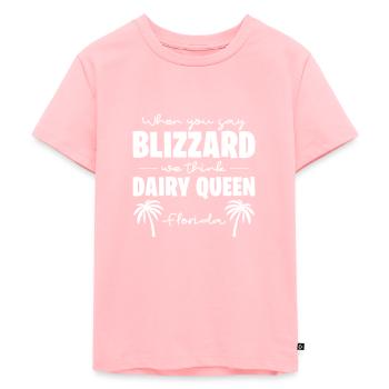 Florida - Kids Premium Organic T-Shirt - rose - Front - AI Model Kid Female (0cm)