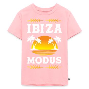 Ibiza Mode - T-shirt Premium bio Enfant - rose - Devant - AI Model Kid Female (0cm)