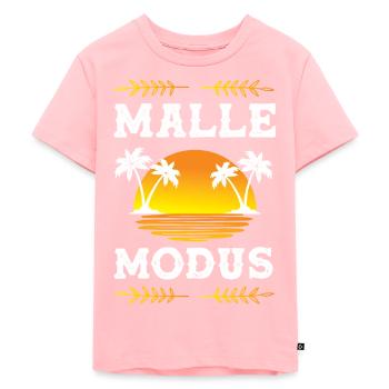 Malle Mode - T-shirt Premium bio Enfant - rose - Devant - AI Model Kid Female (0cm)