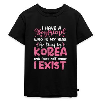 K-Pop Musique Coréenne Pop Corée Kpop Cadeau - T-shirt Premium bio Enfant - noir - Devant - Mikhail (115cm)
