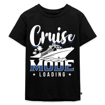 Kreuzfahrt - Kinder Premium Bio T-Shirt - Schwarz - Vorne - Mikhail (115cm)
