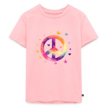 Hippie - T-shirt Premium bio Enfant - rose - Devant - AI Model Kid Female (0cm)