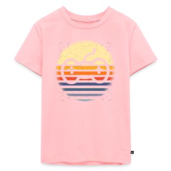 Gamer Gaming Funny Saying - Kids Premium Organic T-Shirt - rose - Front - AI Model Kid Female (0cm)