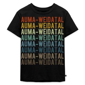 Auma-Weidatal City Rétro Vintage - T-shirt Premium bio Enfant - noir - Devant - Mikhail (115cm)