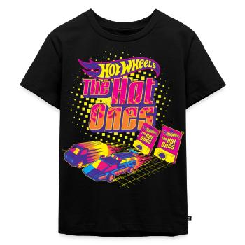 Hot Wheels The Hot Ones - Kinder Premium Bio T-Shirt - Schwarz - Vorne - Mikhail (115cm)