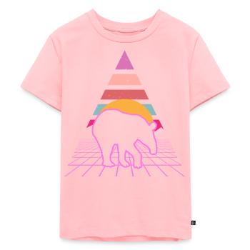 Tapir-Liebhaber Wildtier Tierpfleger Tapirrific - Kinder Premium Bio T-Shirt - Rosa - Vorne - AI Model Kid Female (0cm)