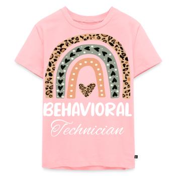 Enseignants du primaire - T-shirt Premium bio Enfant - rose - Devant - AI Model Kid Female (0cm)