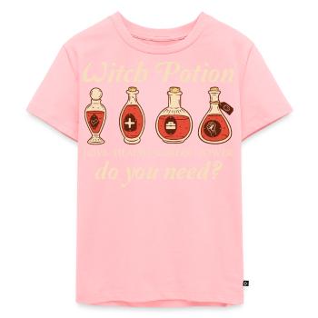 Hexentrank brauchen Sie heidnische Hexerei Wicca - Kinder Premium Bio T-Shirt - Rosa - Vorne - AI Model Kid Female (0cm)