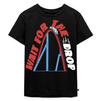 Scooter Coaster attendre la chute - T-shirt Premium bio Enfant - noir - Devant - Mikhail (115cm)