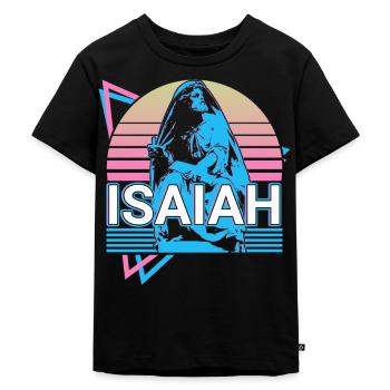 Isaïe Israélite Prophète Juif Juif - T-shirt Premium bio Enfant - noir - Devant - Mikhail (115cm)