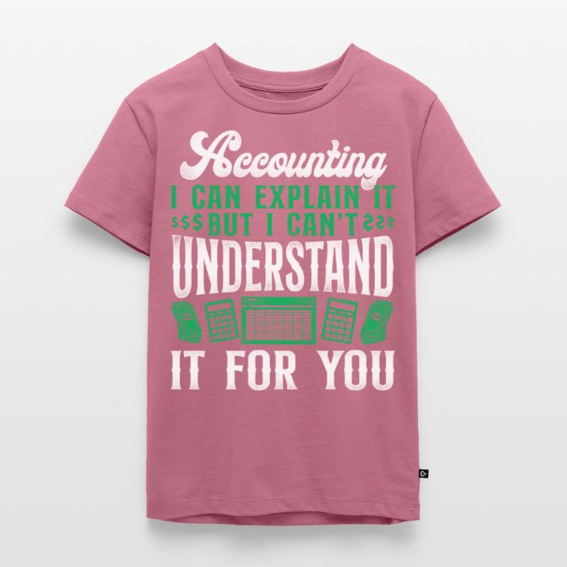 Comptable Comptable Comptable Comptabilité T-shirt Premium bio Enfant