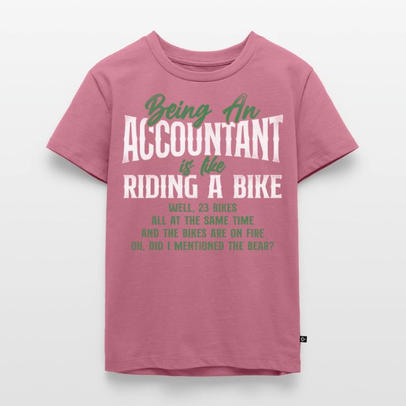 Comptable Comptable Comptable Comptabilité T-shirt Premium bio Enfant