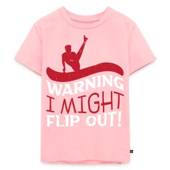Gymnastik Turnen Barren Trampolin Ringe Turner - Kinder Premium Bio T-Shirt - Rosa - Vorne - AI Model Kid Female (0cm)