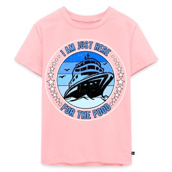 Crusader Cruiser Cruise - Kids Premium Organic T-Shirt - rose - Front - AI Model Kid Female (0cm)