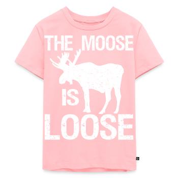 Le loose is loose Vintage Canada Canadien - T-shirt Premium bio Enfant - rose - Devant - AI Model Kid Female (0cm)