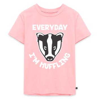 Mouffette - T-shirt Premium bio Enfant - rose - Devant - AI Model Kid Female (0cm)