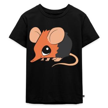 Elephant Shrew Save The Elephant Shrews - Kids Premium Organic T-Shirt - black - Front - Mikhail (115cm)