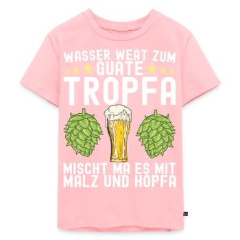 Allgäu Bayern - Kinder Premium Bio T-Shirt - Rosa - Vorne - AI Model Kid Female (0cm)
