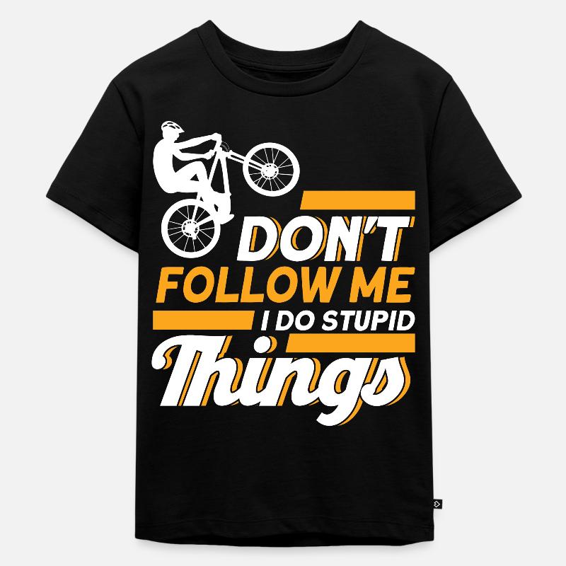 Cadeau VTT vélo vtt vtt - T-shirt Premium bio Enfant - noir