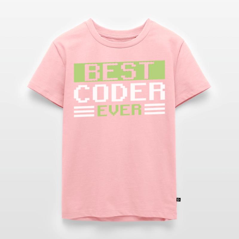 Best Programmer Ever Code Coding Coder Kids Premium Organic T-Shirt