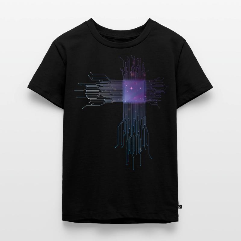 CPU Processor Computer Scientist Electrician Kids Premium Organic T-Shirt