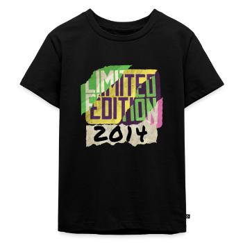 Limited Edition 2014 Graffiti - Kinder Premium Bio T-Shirt - Schwarz - Vorne - Mikhail (115cm)