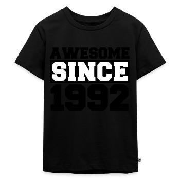 Awesome since 1992 - Kinder Premium Bio T-Shirt - Schwarz - Vorne - Mikhail (115cm)