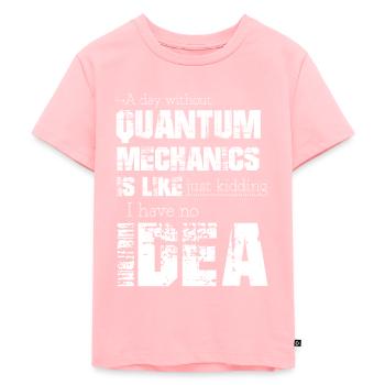 Mécanique quantique - T-shirt Premium bio Enfant - rose - Devant - AI Model Kid Female (0cm)