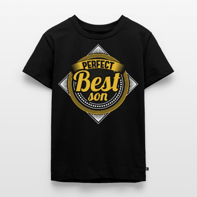 Bester Sohn Mutter Geschenk Kinder Premium Bio T-Shirt