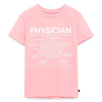 Médecin - T-shirt Premium bio Enfant - rose - Devant - AI Model Kid Female (0cm)
