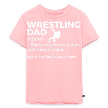 Wrestling - Kinder Premium Bio T-Shirt - Rosa - Vorne - AI Model Kid Female (0cm)