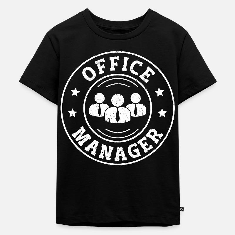 Chef de bureau d’administration - T-shirt Premium bio Enfant - noir