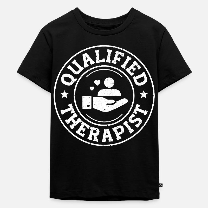 Counceling Therapist - Kinder Premium Bio T-Shirt - Schwarz