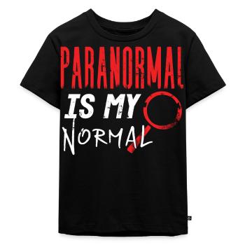 Ghost Hunter, compteur EMF, caméra thermique - T-shirt Premium bio Enfant - noir - Devant - Mikhail (115cm)