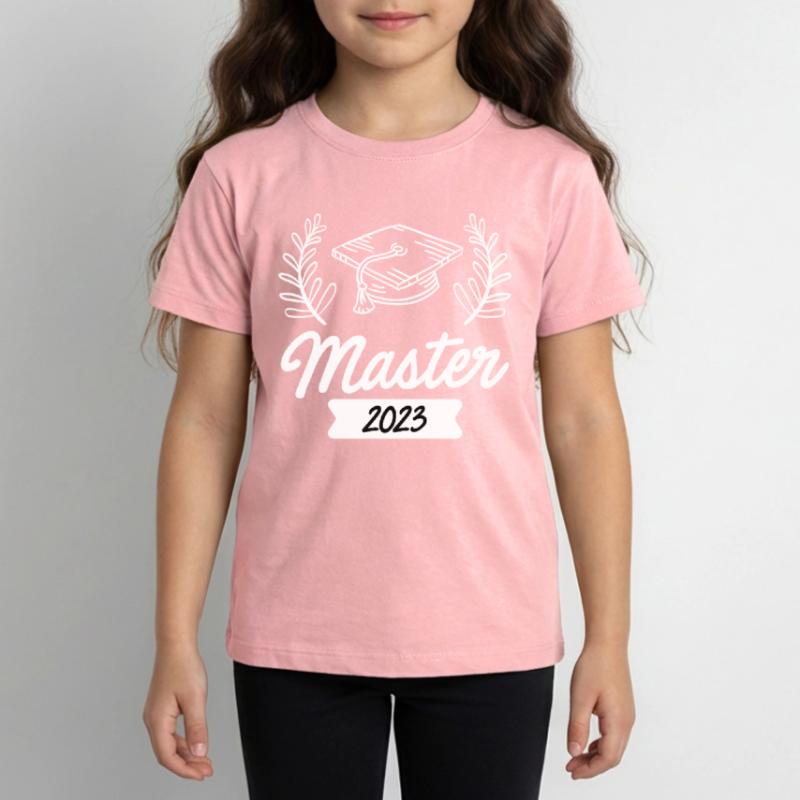 Master 2023 Masterstudium Studium Master Abschluss Kinder Premium Bio T-Shirt